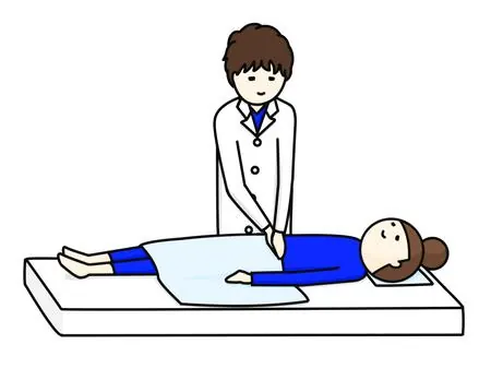 腹診の図解