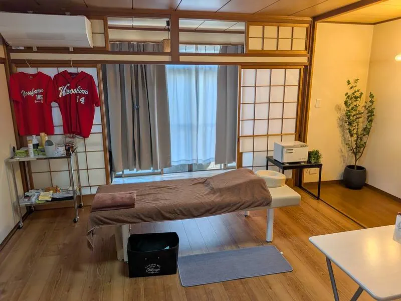 つむぎ養生堂マッサージ処 施術室